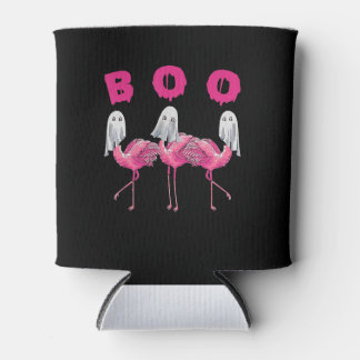 Rafraîchisseur Pour Canette Funny Ghost Flamingo Boo Halloween Costume Toxits