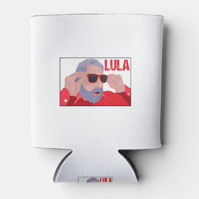 Rafraîchisseur Pour Canette Funny Lula Meme with Sunglasses (Devant)