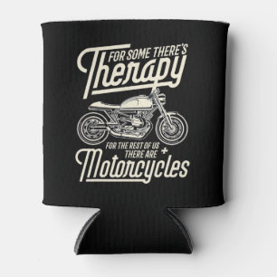 Rafraîchisseur Pour Canette Funny Motorcycle Rider Rapy - Cadeau de vélo