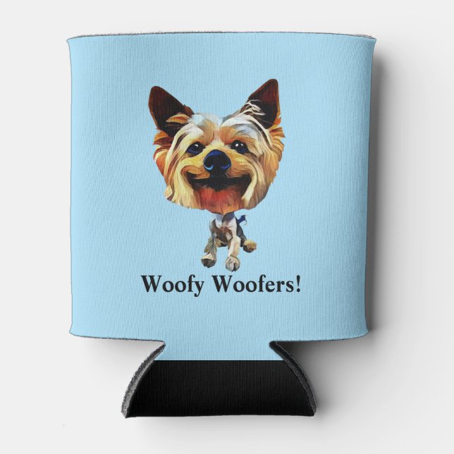 Rafraîchisseur Pour Canette Funny Yorkshire Terrier Can Cooler (Devant)
