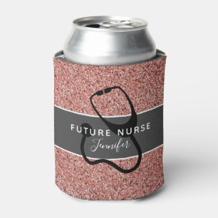 Rafraîchisseur Pour Canette Futur infirmier Stethoscope Médicale Nom de la Pa