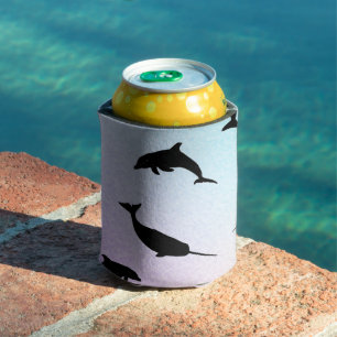 Rafraîchisseur Pour Canette Galaxie colorée du requin-requin noir
