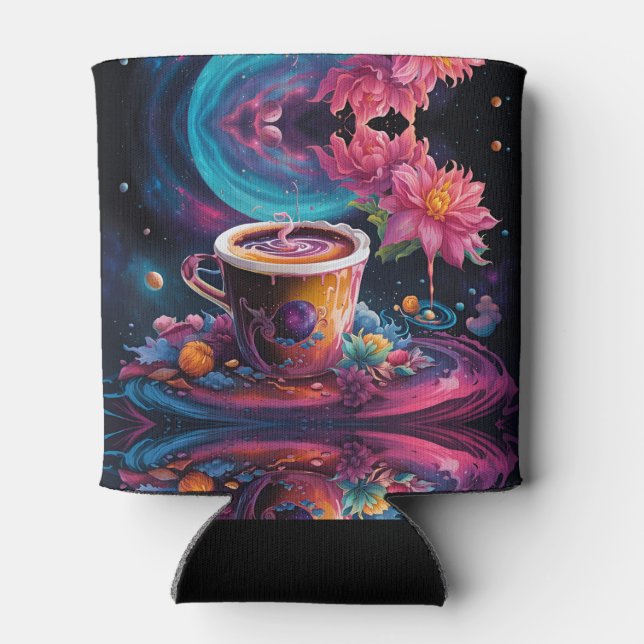Rafraîchisseur Pour Canette Galaxy Garden Coffee Art (Dos)