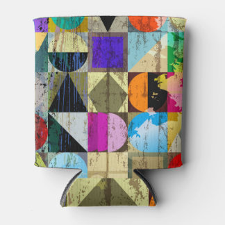 Rafraîchisseur Pour Canette Géométrique Abstraite : contours et échelles