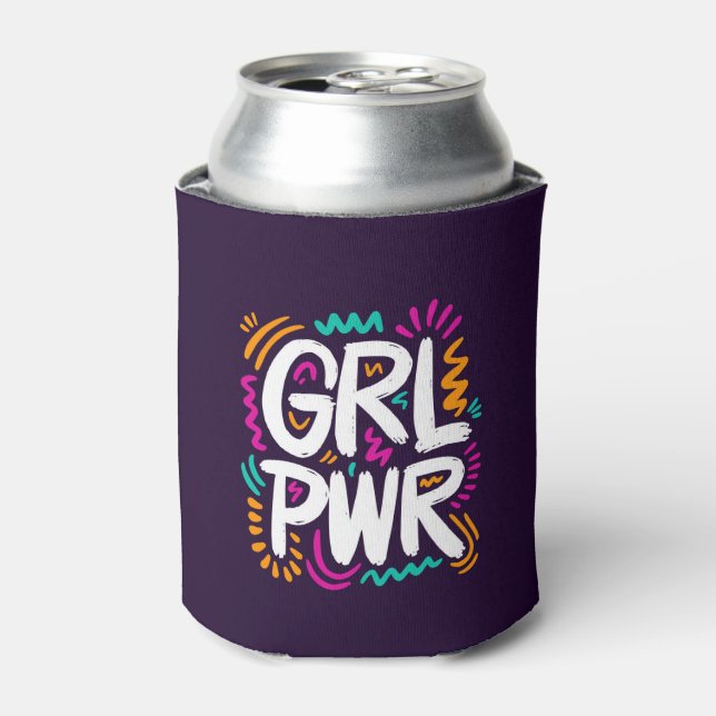 Rafraîchisseur Pour Canette Girl Power (Can devant)