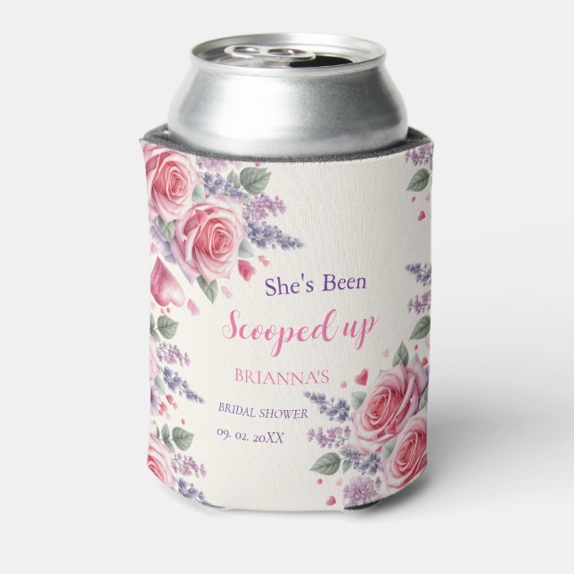 Rafraîchisseur Pour Canette Glace à l'eau aquarelle Mariage Fête prénuptiale (Can Dos)