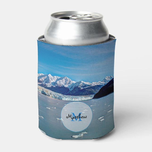 Rafraîchisseur Pour Canette Glacier Hubbard, Alaska, Can Cooler (Can devant)