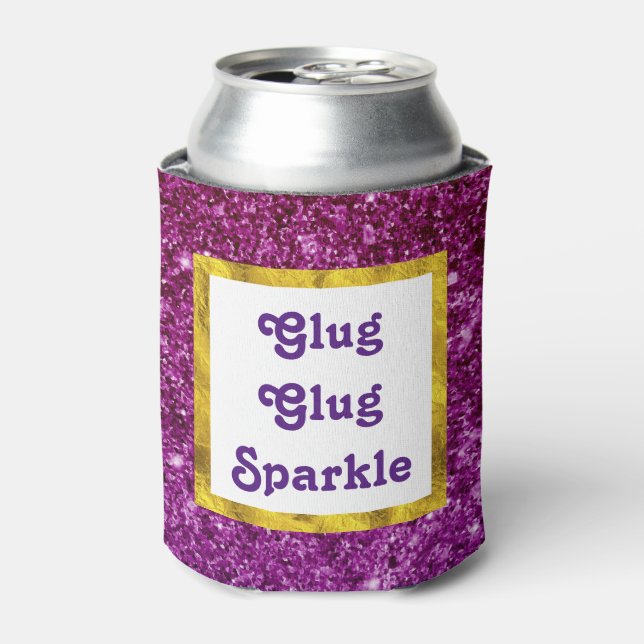 Rafraîchisseur Pour Canette Glug Glug Sparkle drôle (Can devant)