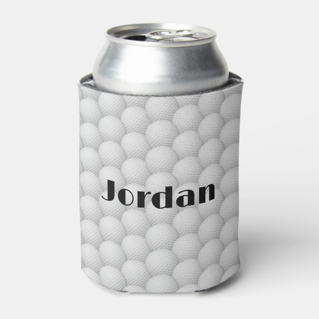 Rafraîchisseur Pour Canette Golf Balls Abstrait Design Can Cooler (Can devant)