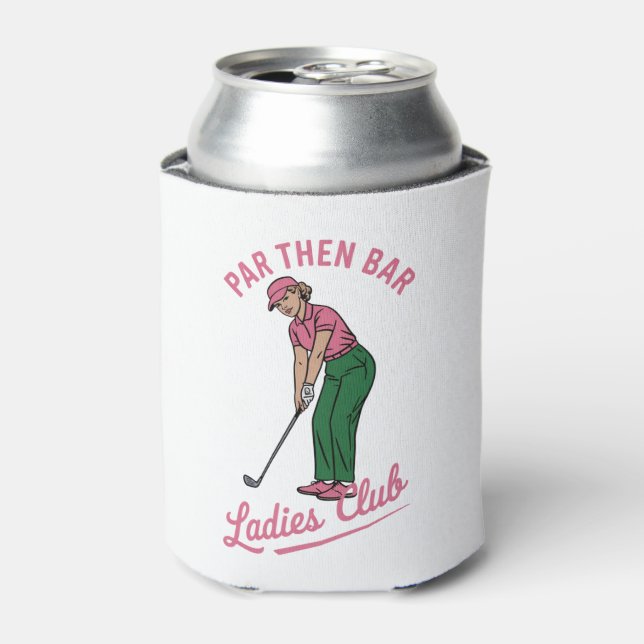 Rafraîchisseur Pour Canette Golf Par Then Bar Ladies Club Golf Golfing Girl (Can devant)