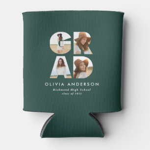 Rafraîchisseur Pour Canette Graduation 4 photo moderne personnalisé vert