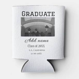 Rafraîchisseur Pour Canette Graduation fgrats ajouter nom photo ville date cla