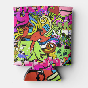 Rafraîchisseur Pour Canette Graffiti Art : Hip-Hop Style Arrière - plan