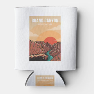 Rafraîchisseur Pour Canette Grand canyon national park emblem patch logo