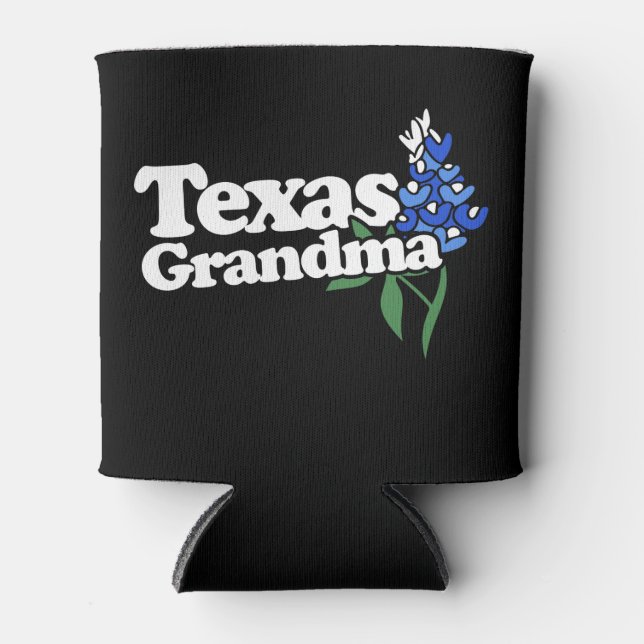 Rafraîchisseur Pour Canette Grand-mère du Texas (Devant)