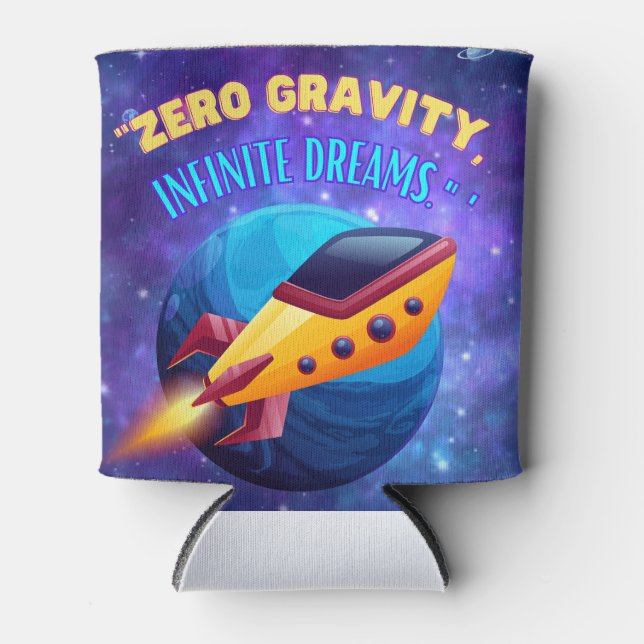 Rafraîchisseur Pour Canette Gravité zéro rêves infinis (Devant)