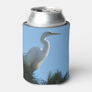 Rafraîchisseur Pour Canette Great Egret dans la Floride ensoleillée