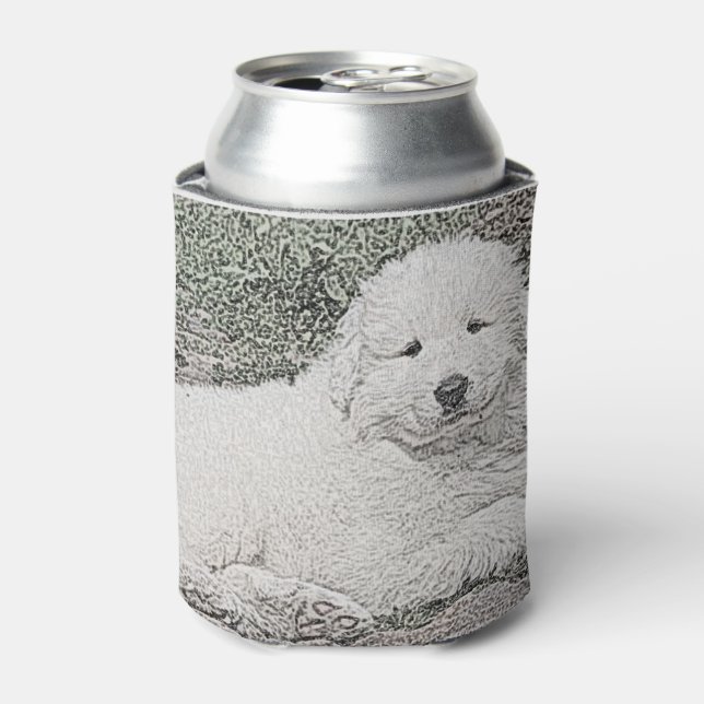 Rafraîchisseur Pour Canette Great Pyrenees Sweet Puppy Sketch 1 (Can devant)