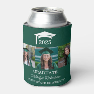 Rafraîchisseur Pour Canette Green 3 - Cap de graduation photo Classe 2025