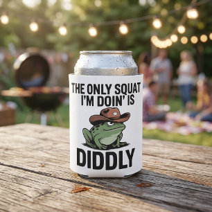 Rafraîchisseur Pour Canette Grenouille Cowboy Drôle Fainéantise