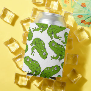 Rafraîchisseur Pour Canette Grenouille verte