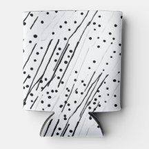 Gris ou pois noir, blanc, gris motif