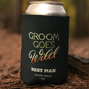 Rafraîchisseur Pour Canette Groom Goes Wild Bachelor Party