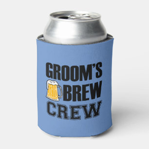 Rafraîchisseur Pour Canette Groom's Brew Crew bière de marionnettiste amusante