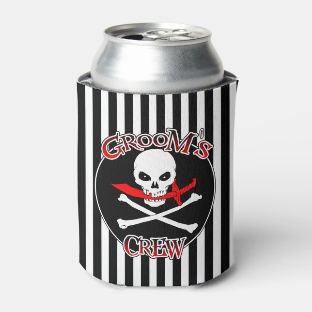 Rafraîchisseur Pour Canette Groom's Crew Can Cooler (Can devant)