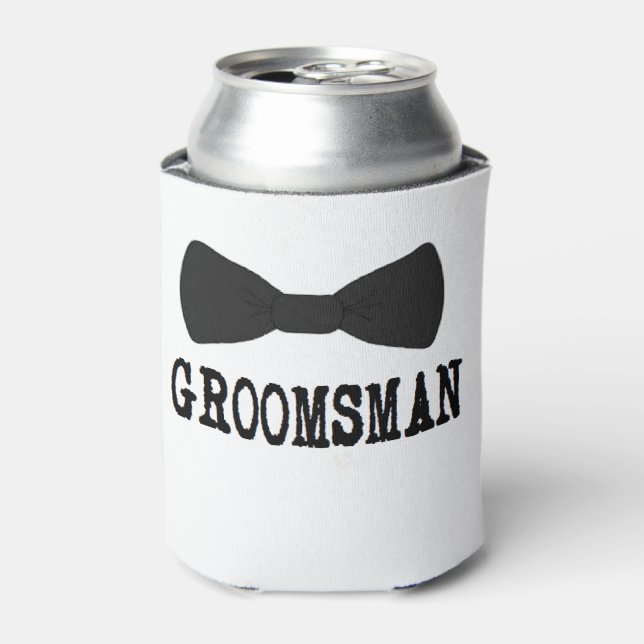 Rafraîchisseur Pour Canette GROOMSMAN Pour Lui Mariage Peut Roler (Can devant)