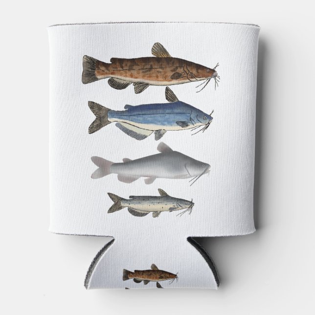 Rafraîchisseur Pour Canette Groupe de poissons de l'Amérique du Nord (Devant)