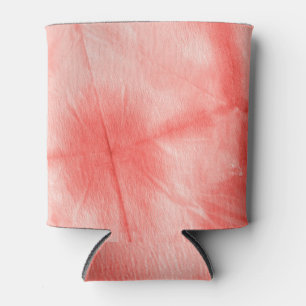 Rafraîchisseur Pour Canette Grunge rose : texture de corail glamour.
