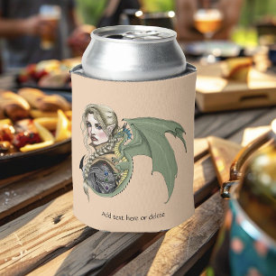 Rafraîchisseur Pour Canette Guerrière Elfe Dragon Fantastique Magique Médiéval