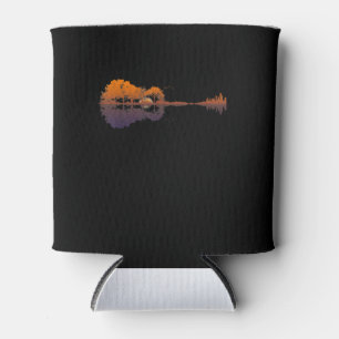 Rafraîchisseur Pour Canette Guitar Lake Shadow Love Guitar Gift Music Amoureux