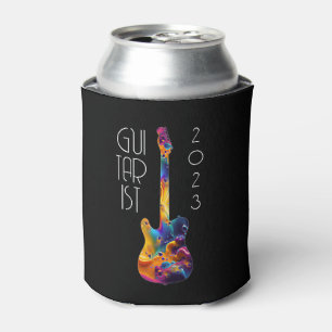 RAFRAÎCHISSEUR POUR CANETTE GUITARISTE 2023 GUITARE COLORÉE GROUPE CADEAU
