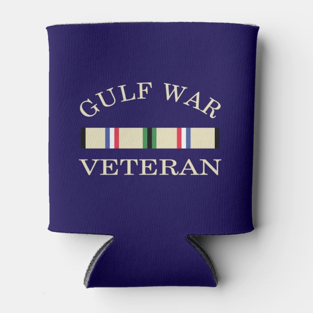 Rafraîchisseur Pour Canette Gulf War Veteran Cooler (Devant)