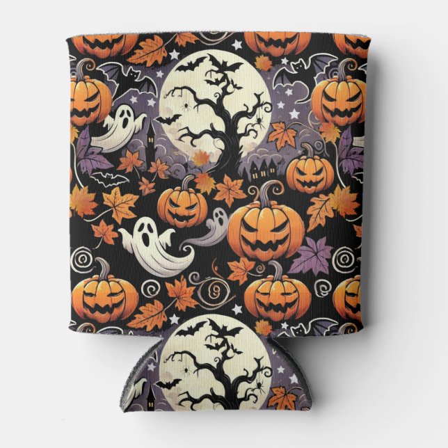 Rafraîchisseur Pour Canette Halloween/Automne/Automne (Devant)
