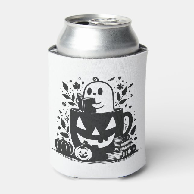 Rafraîchisseur Pour Canette Halloween de livre (Can devant)