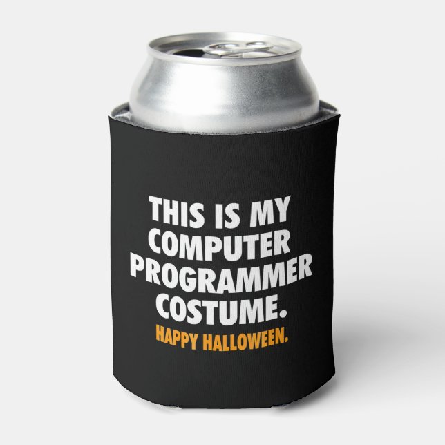 Rafraîchisseur Pour Canette Halloween drôle Pour Les Programmeurs (Can devant)