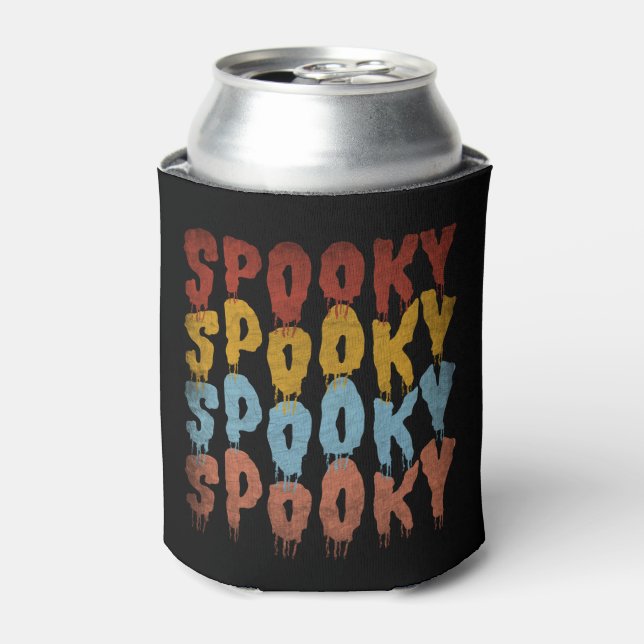 RAFRAÎCHISSEUR  POUR CANETTE HALLOWEEN ÉPOUVANTABLE ÉPOUVANTABLE (Can devant)
