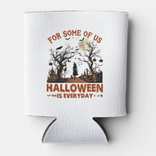 Rafraîchisseur Pour Canette Halloween est tous les jours Sorcière Silhouette P
