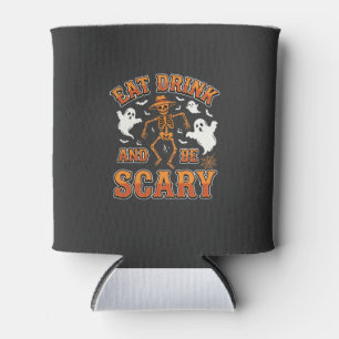 Rafraîchisseur Pour Canette Halloween Manger Boire Être Effrayant Fantôme Conc