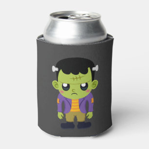 Rafraîchisseur Pour Canette Halloween monstre Frankenstein Green