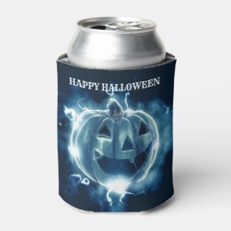 Rafraîchisseur Pour Canette Halloween Parti mal bleu Citrouille Horreur
