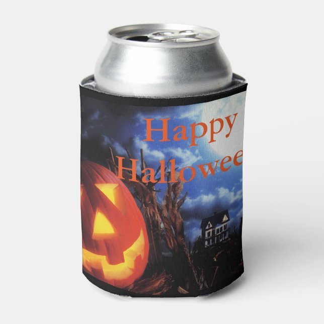 Rafraîchisseur Pour Canette Halloween peut refroidir/scène hantée (Can devant)