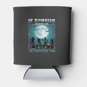 Rafraîchisseur Pour Canette Halloween Si les zombies nous poursuivent_1