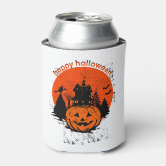 Rafraîchisseur Pour Canette Halloween vintage Happy Halloween 2