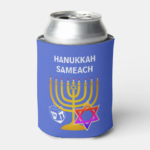 Rafraîchisseur Pour Canette Hanoukka SAMEACH personnalisé