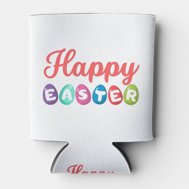 Rafraîchisseur Pour Canette Happy Easter (Devant)