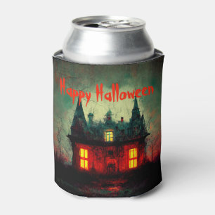 Rafraîchisseur Pour Canette Happy Halloween Haunted House